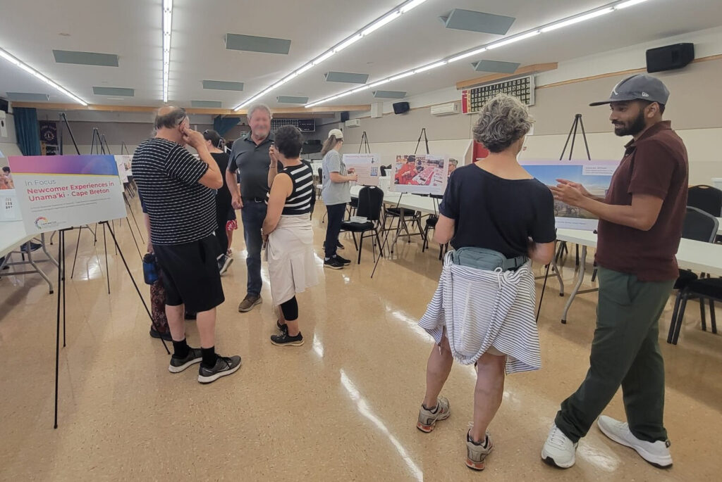 July 28, 2025 – St. Peter’s, Richmond County During Nicolas Denys Days, Gaurav Bimali connected with community members at the annual Poker Walk, sparking meaningful moments of dialogue and cultural exchanges.